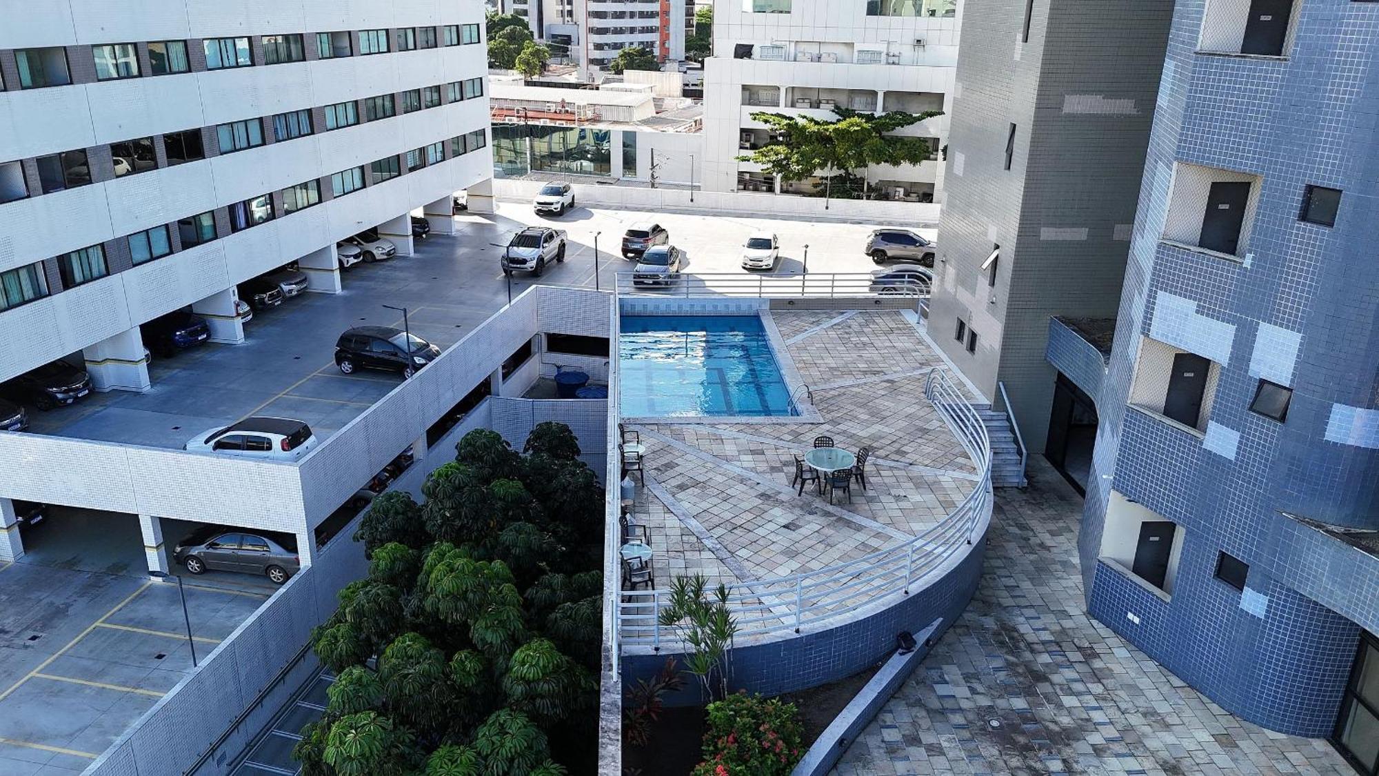 Flat No Condominio Metropolis - Ilha Do Leite Ресифи Экстерьер фото