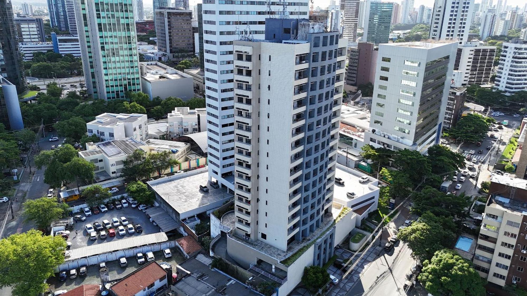 Flat No Condominio Metropolis - Ilha Do Leite Ресифи Экстерьер фото